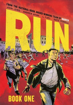 Book cover for Run: Book One by John Lewis and 