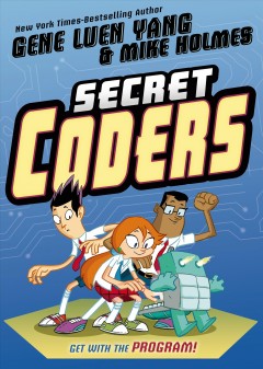 Book cover for Secret Coders by Gene Luen Yang 
