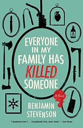 teal cover with different weapons, Everyone in my family has killed someone