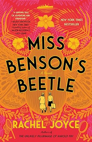 red and yellow cover with beetle image, Miss Benson's Beetle
