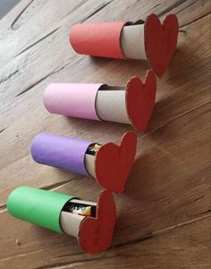 Valentine Tube Craft