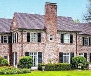 two story brick home