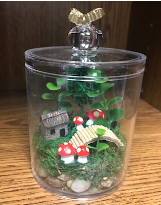 DIY Fairy Terrarium craft 