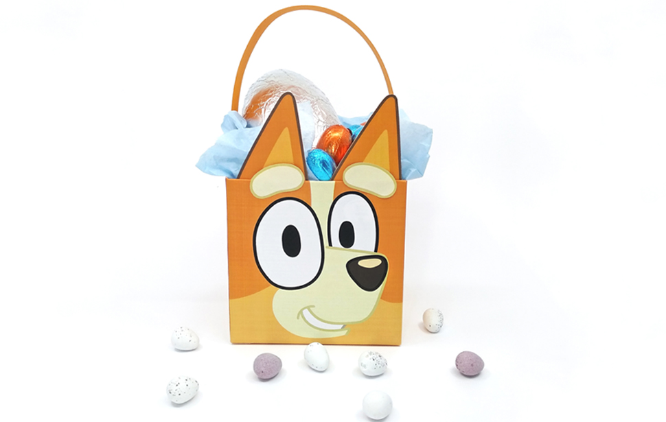 Bingo Easter Basket From The TV Show Bluey