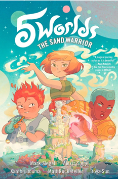 Graphic novel book cover image of The Sand Warrior by Mark Siegel