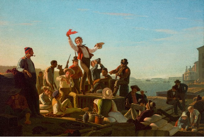 The Jolly Flatboatmen in Port