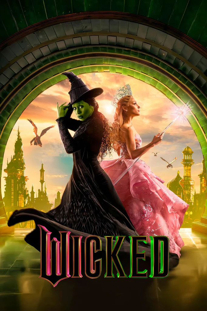 The movie poster for Wicked.