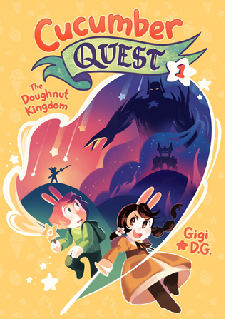 Book cover image of Cucumber Quest: The Doughnut Kingdom by Gigi D.G.