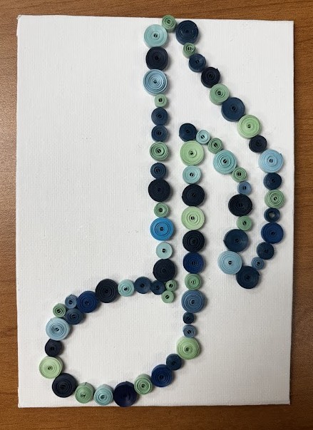 Quilling Musical Note