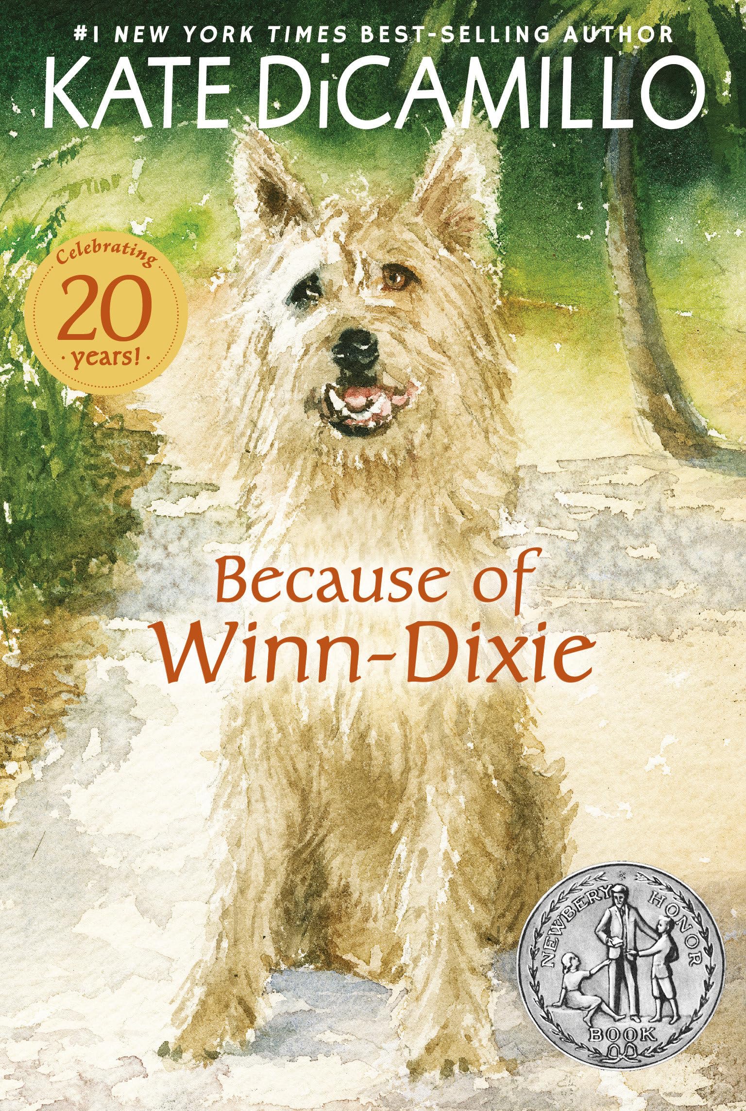 book cover featuring a shaggy dog