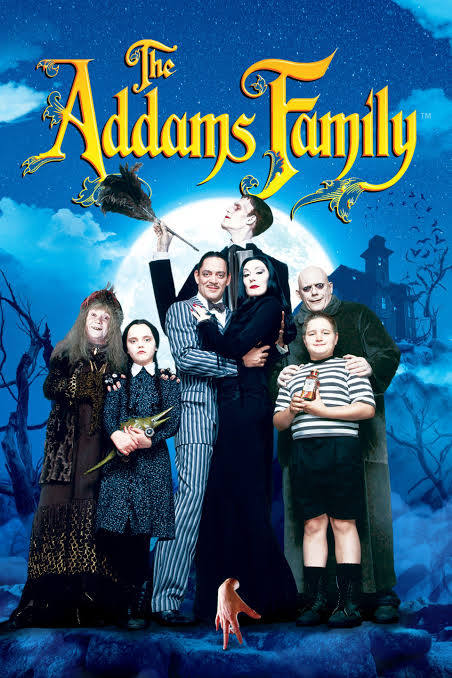 A poster for the movie The Addams Family.
