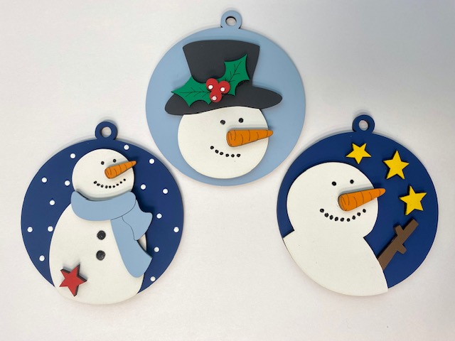 Snowman Ornaments