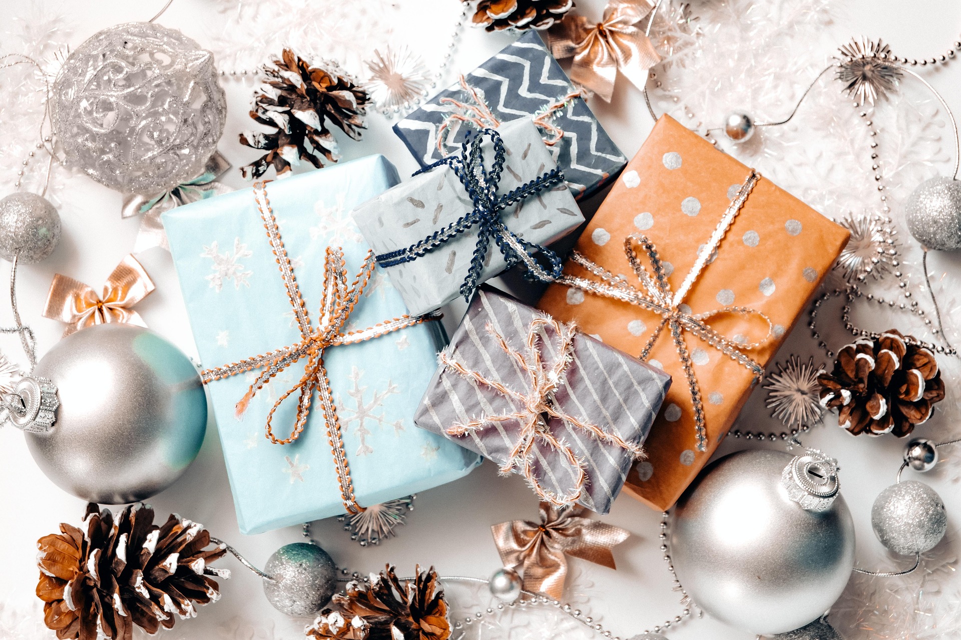 Wrapped gifts
