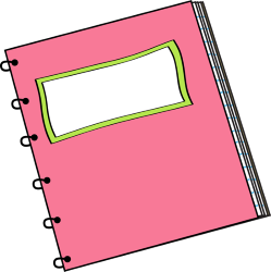 Decorated mini notebooks