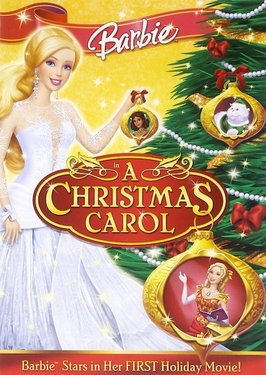 Dvd cover for Barbie in A Christmas Carol.