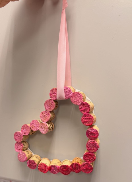 Wine Cork Heart