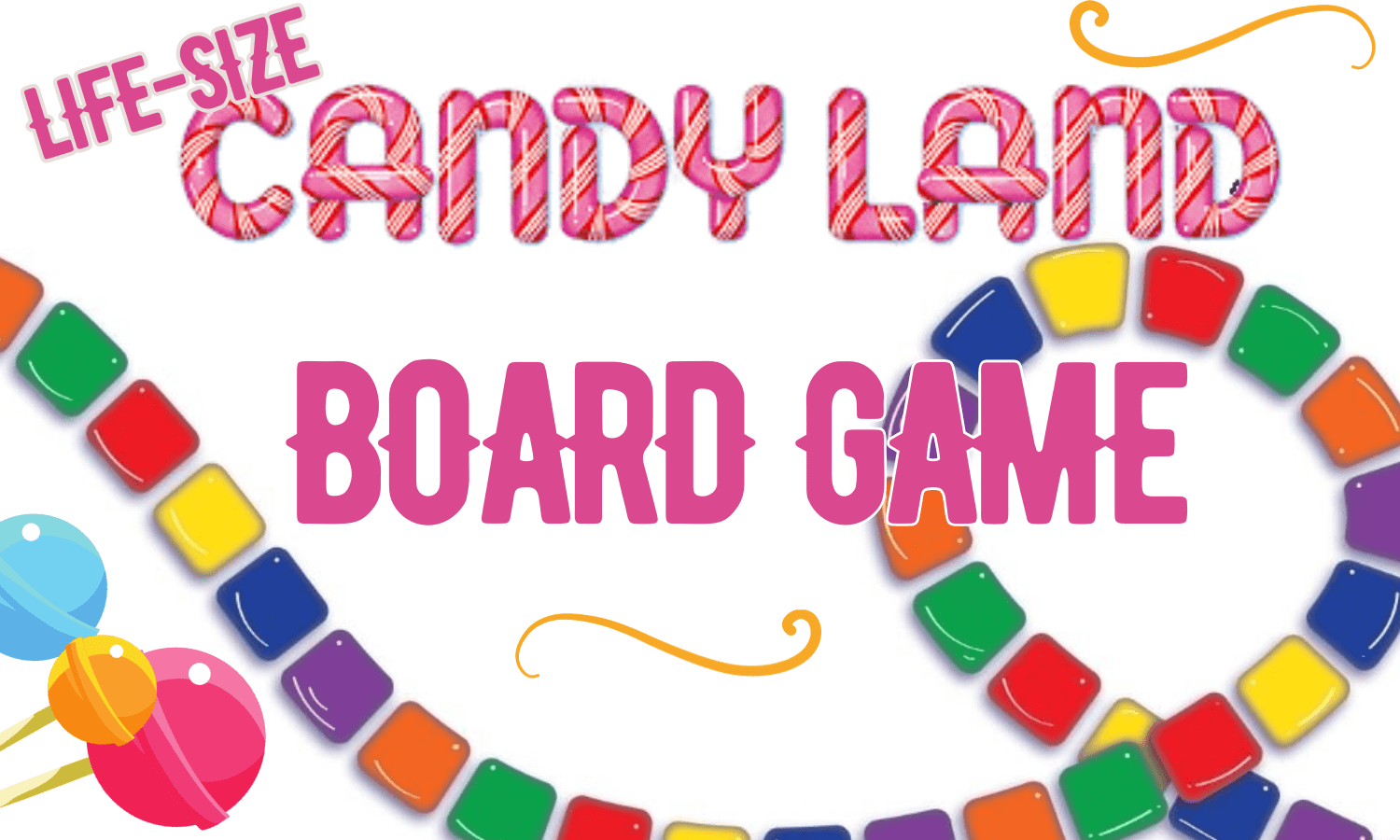 Life Size Candyland Board Game