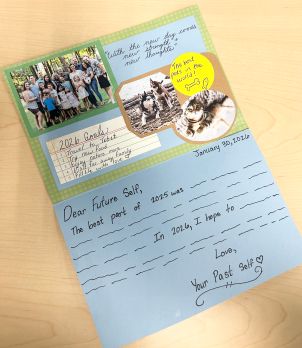 Scrapbook Letter example