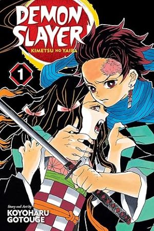 Demon Slayer volume 1 cover