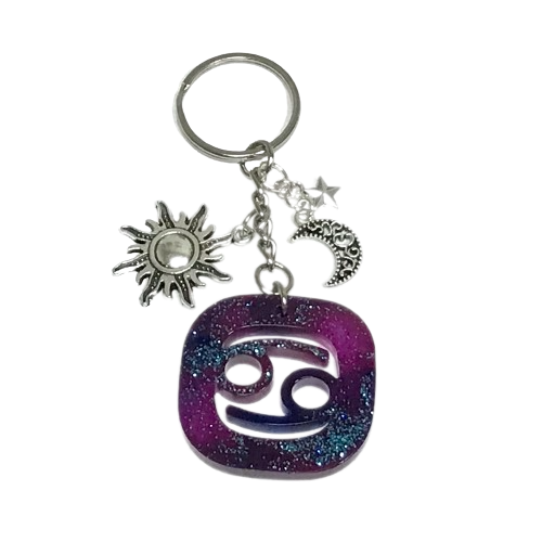 Image of Zodiac Sign Keychain