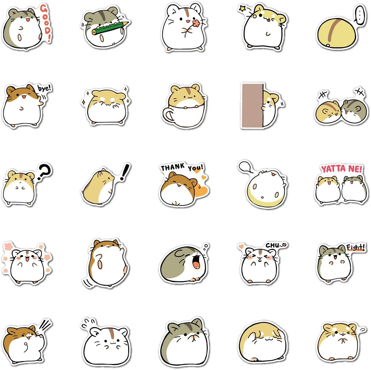 hamster stickers