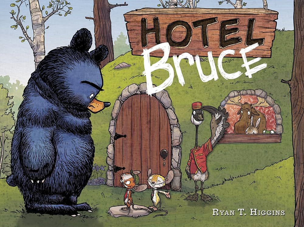 book cover for hotel bruce
