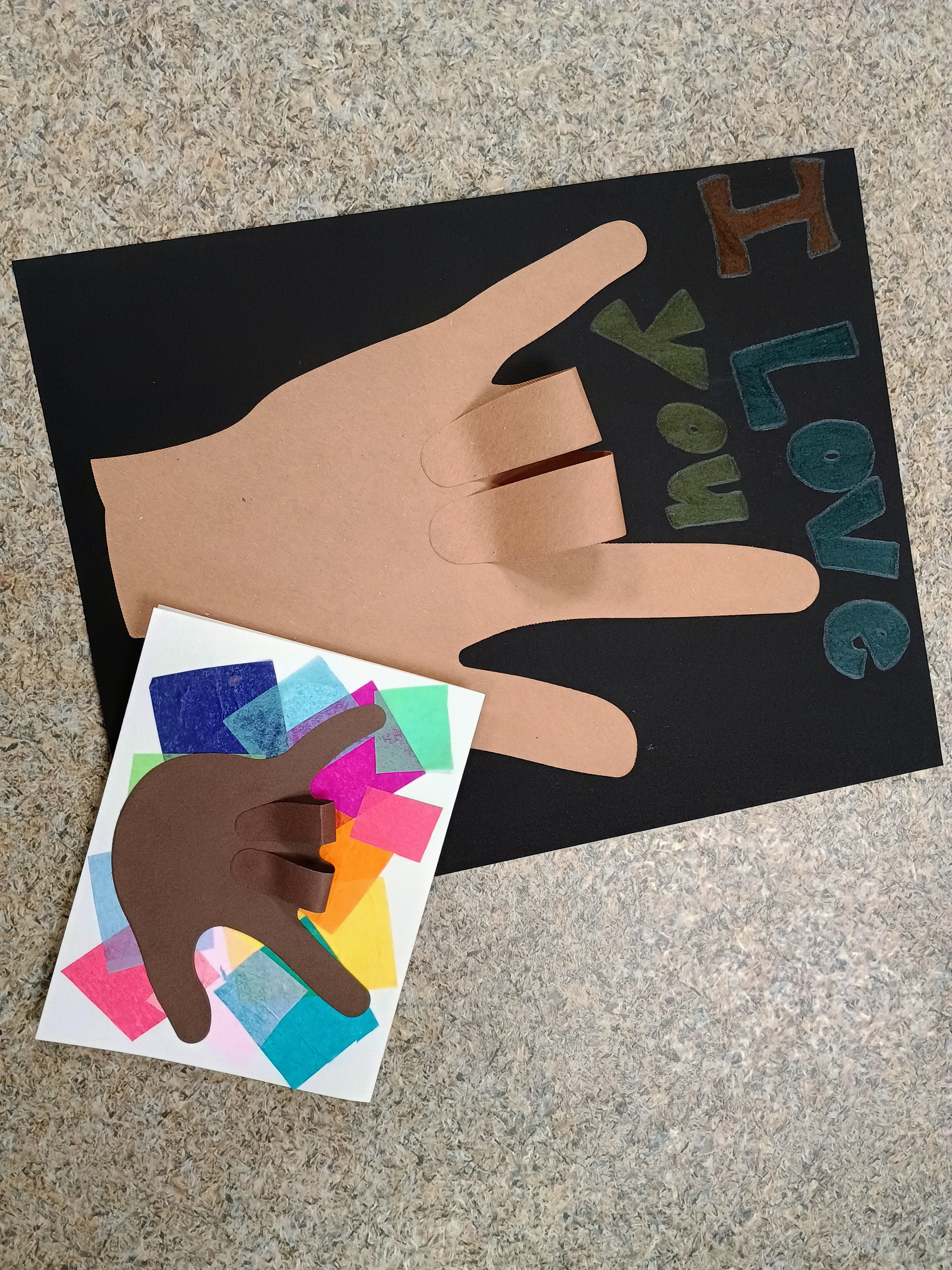 ASL Greeting Card Samples