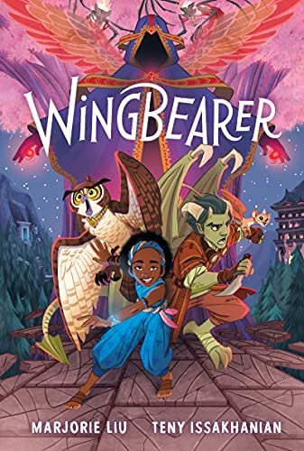 wingbearer by marjorie liu book cover image