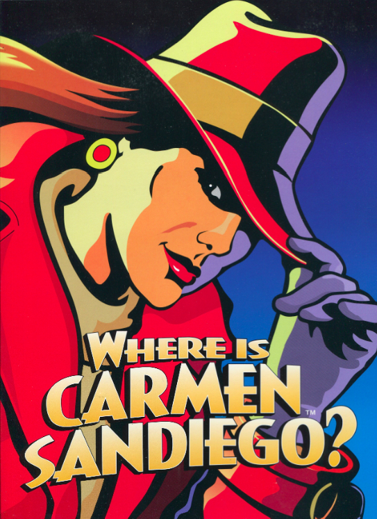 Cartoon of Carmen Sandiego