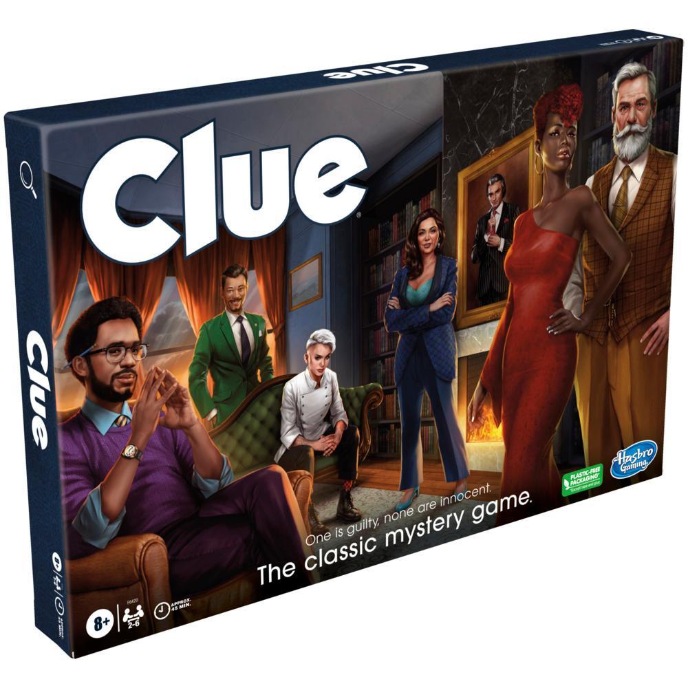 Modern cover of the board game Clue