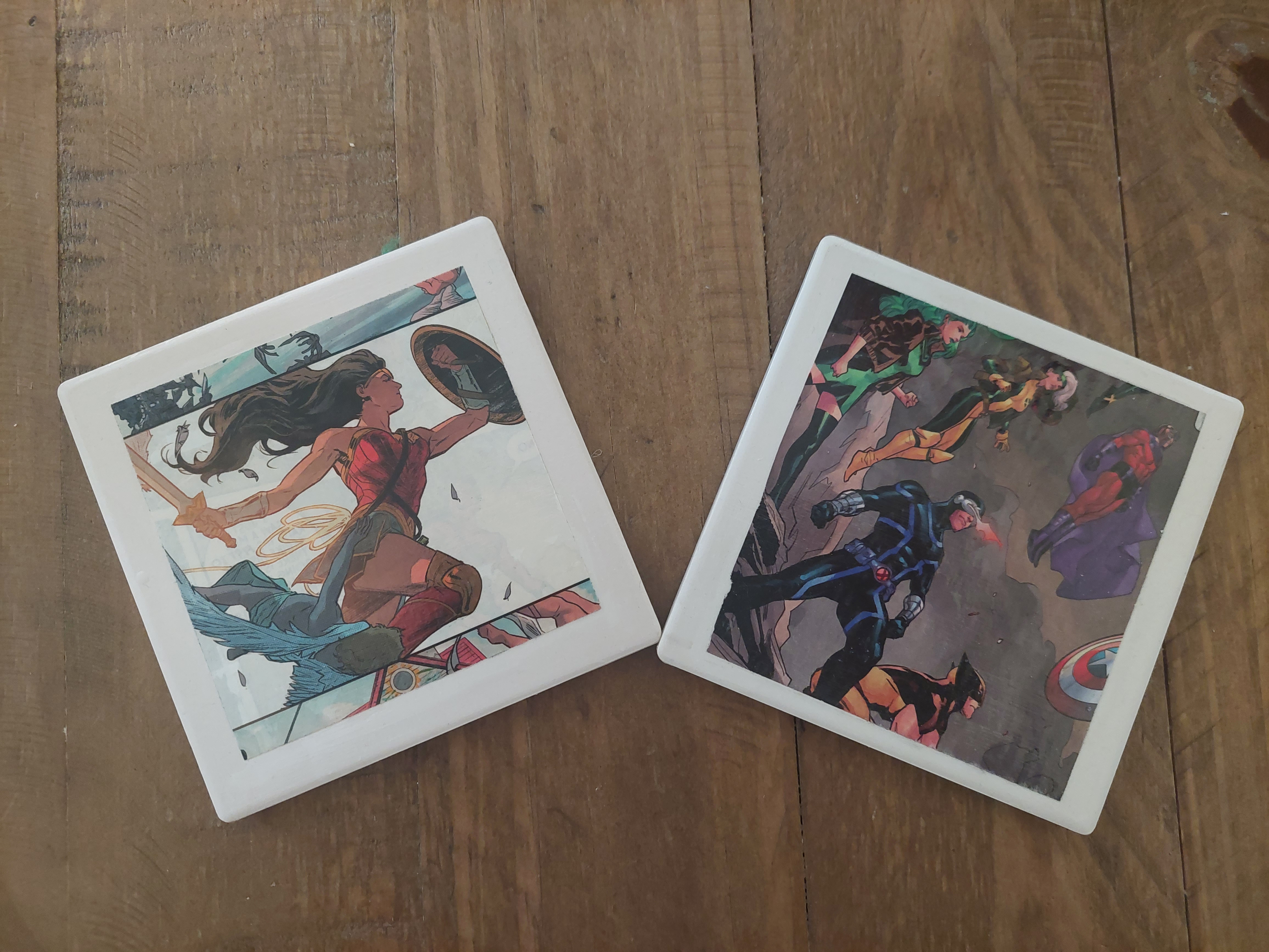 Comic Book Coasters