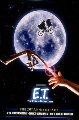 E.T. movie poster