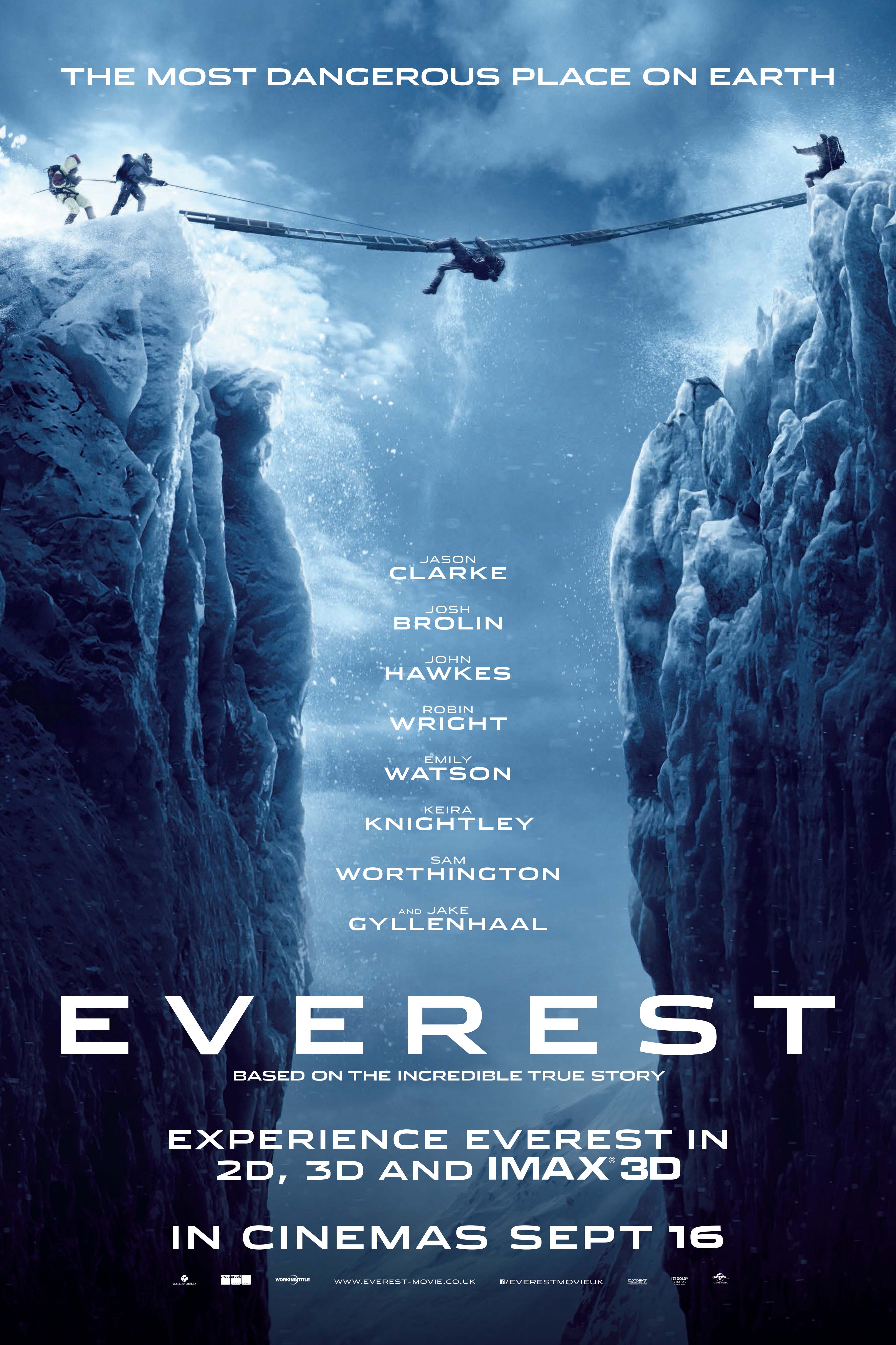 Film poster for the movie Everest