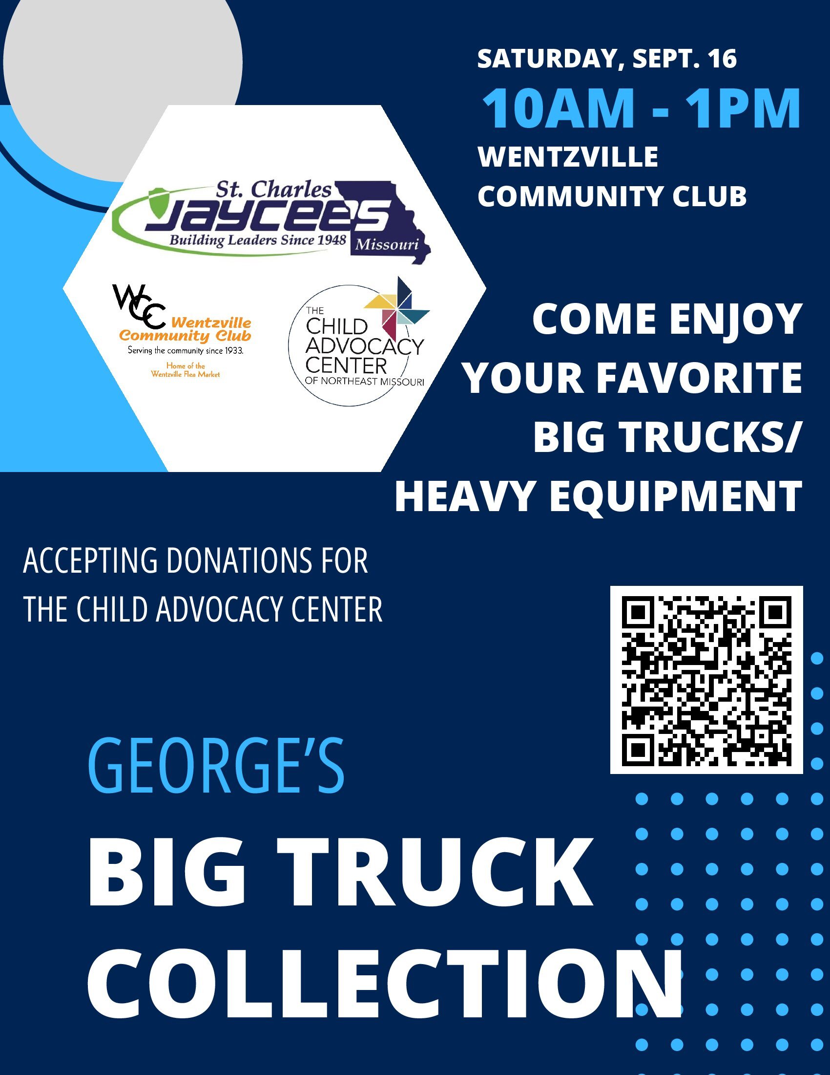 George's Big Truck Collection Flyer