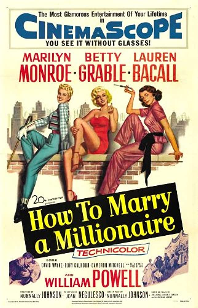 DVD Cover for How to Marry a Millionaire