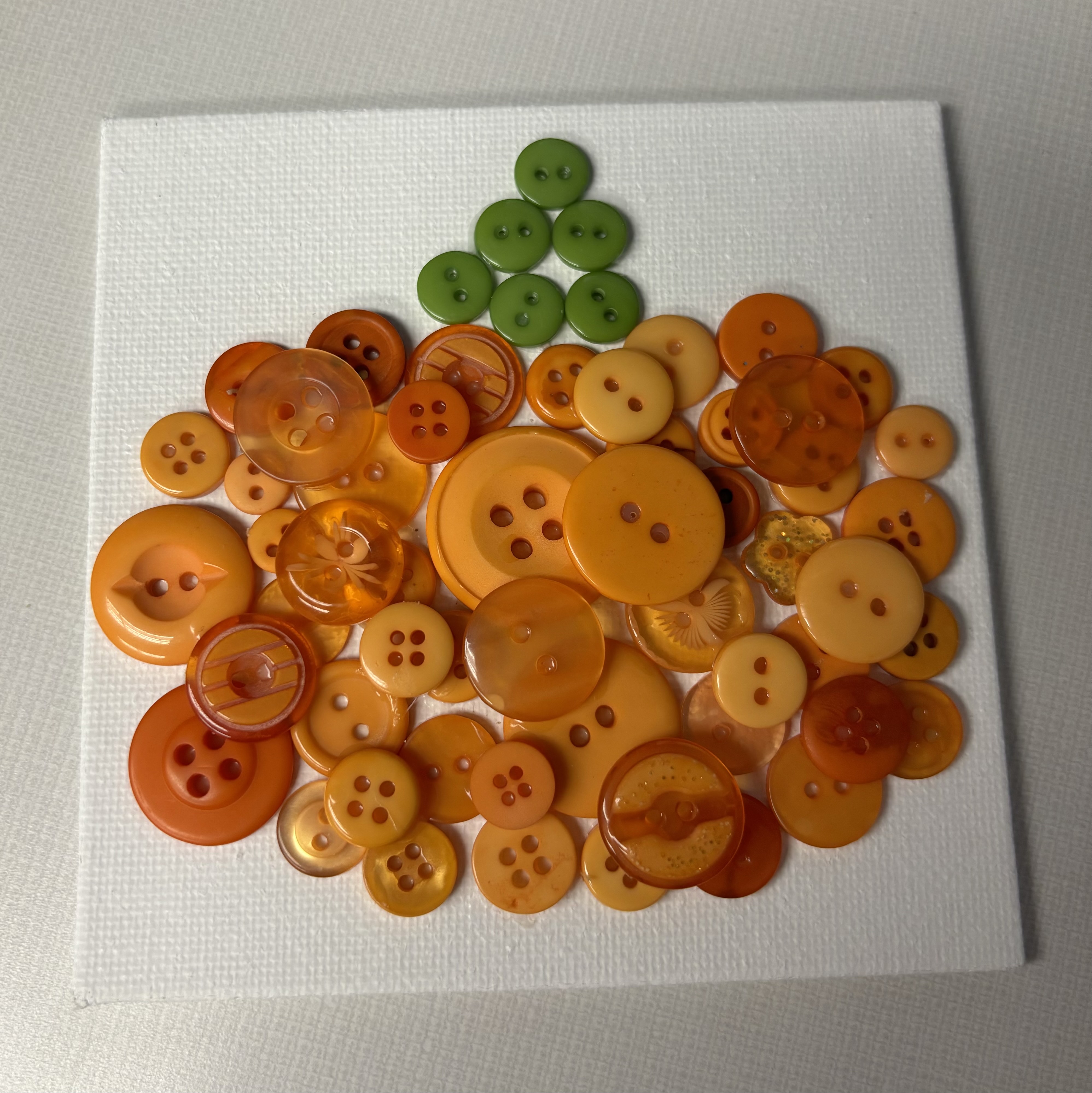 pumpkin button art