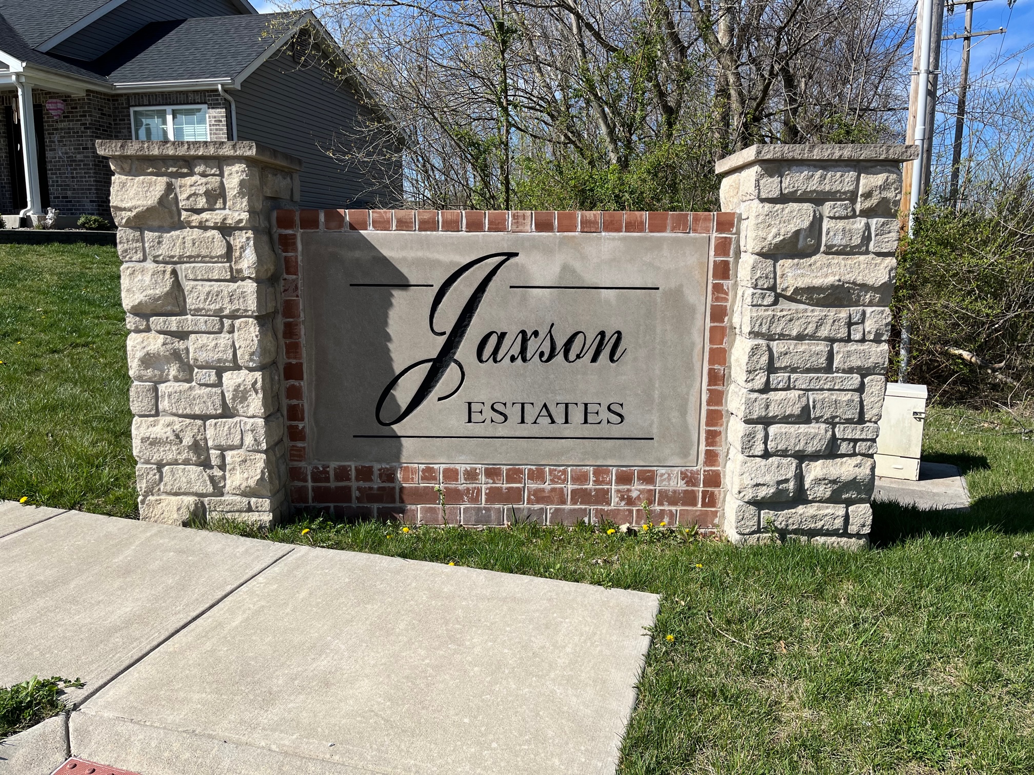 Jaxson Estates Sign