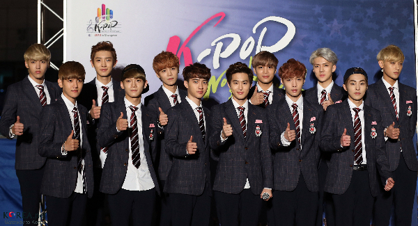 K-Pop Group EXO