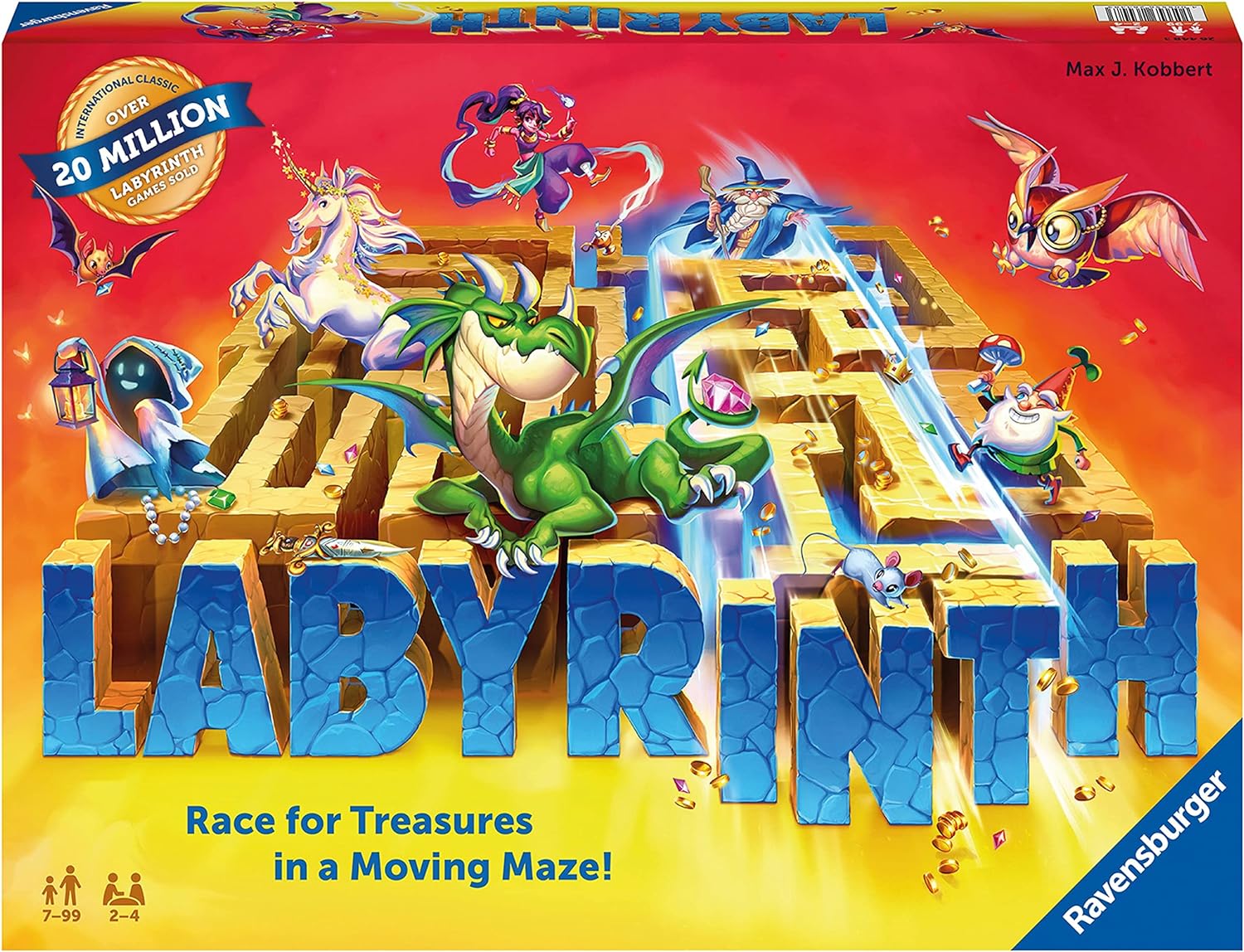 Image of board game box for Labyrinth