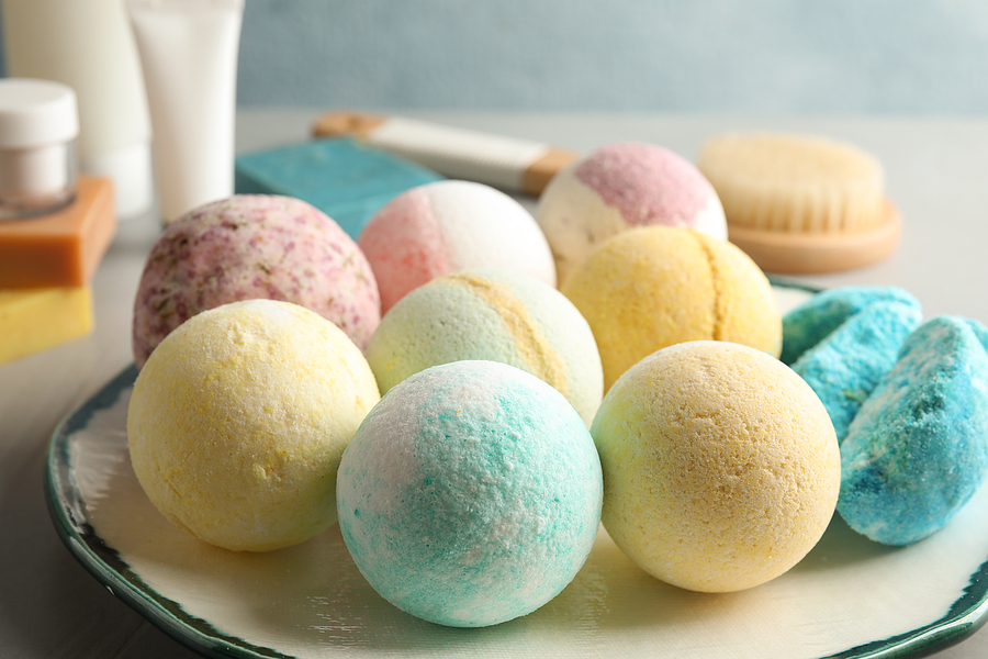 homemade bath bombs