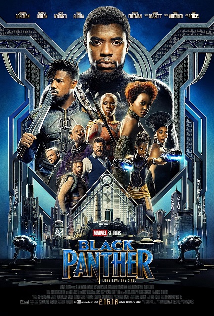 A poster for the movie "Black Panther"