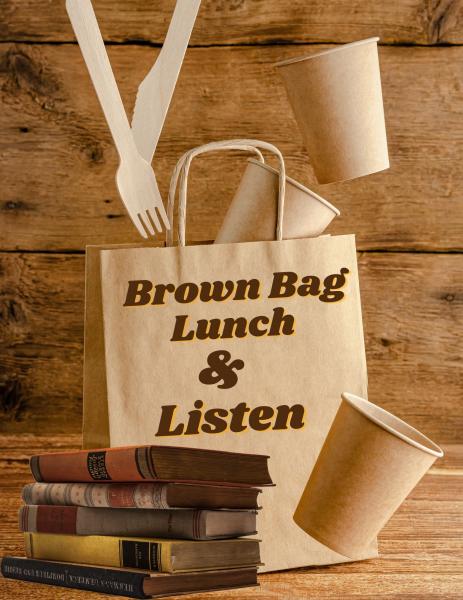 brown bag with utensils