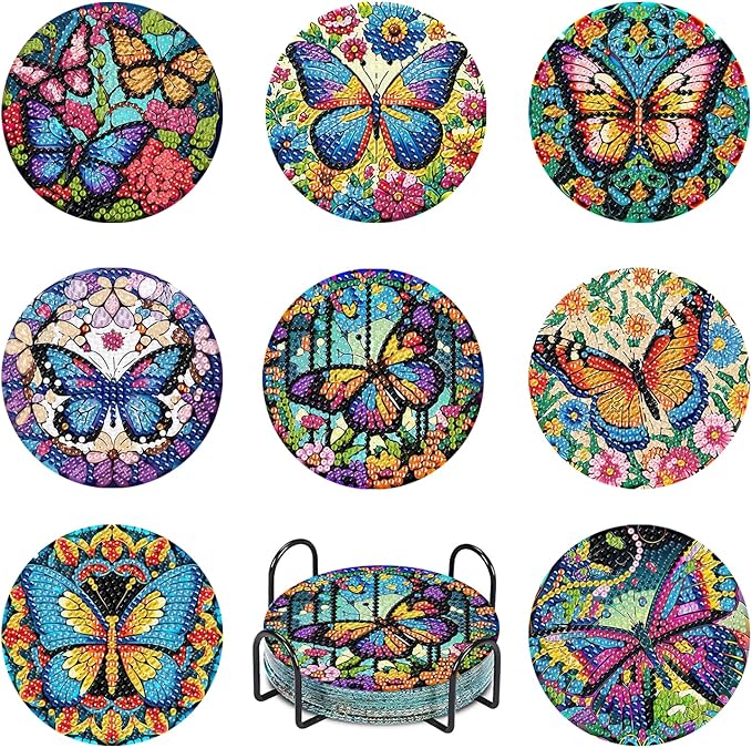 butterfly coasters