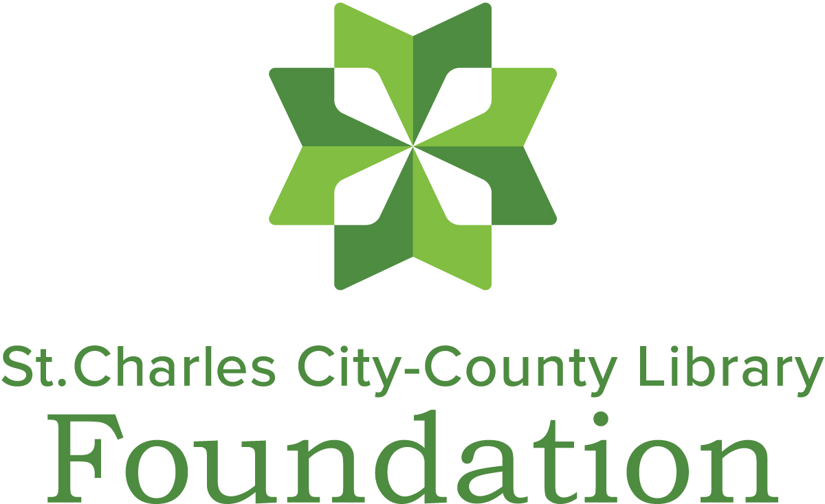 Green logo for St. Charles City-County Library Foundation