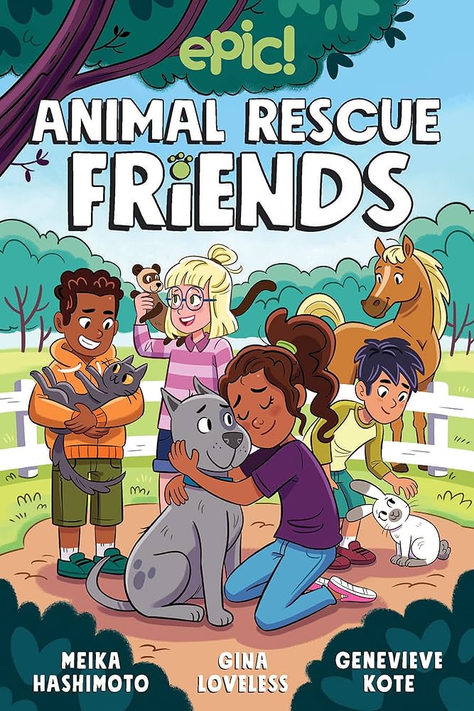 Book cover image of Animal Rescue Friends by Meika Hashimoto