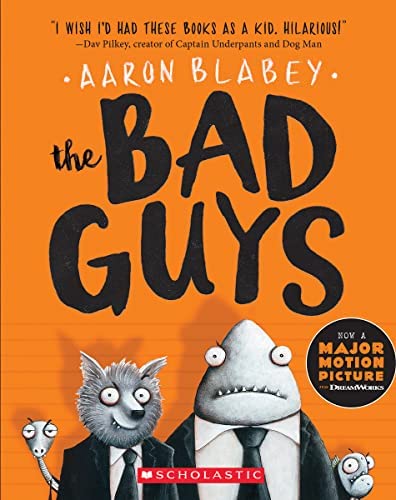 Graphic novel book cover image of The Bad Guys by Aaron Blabey