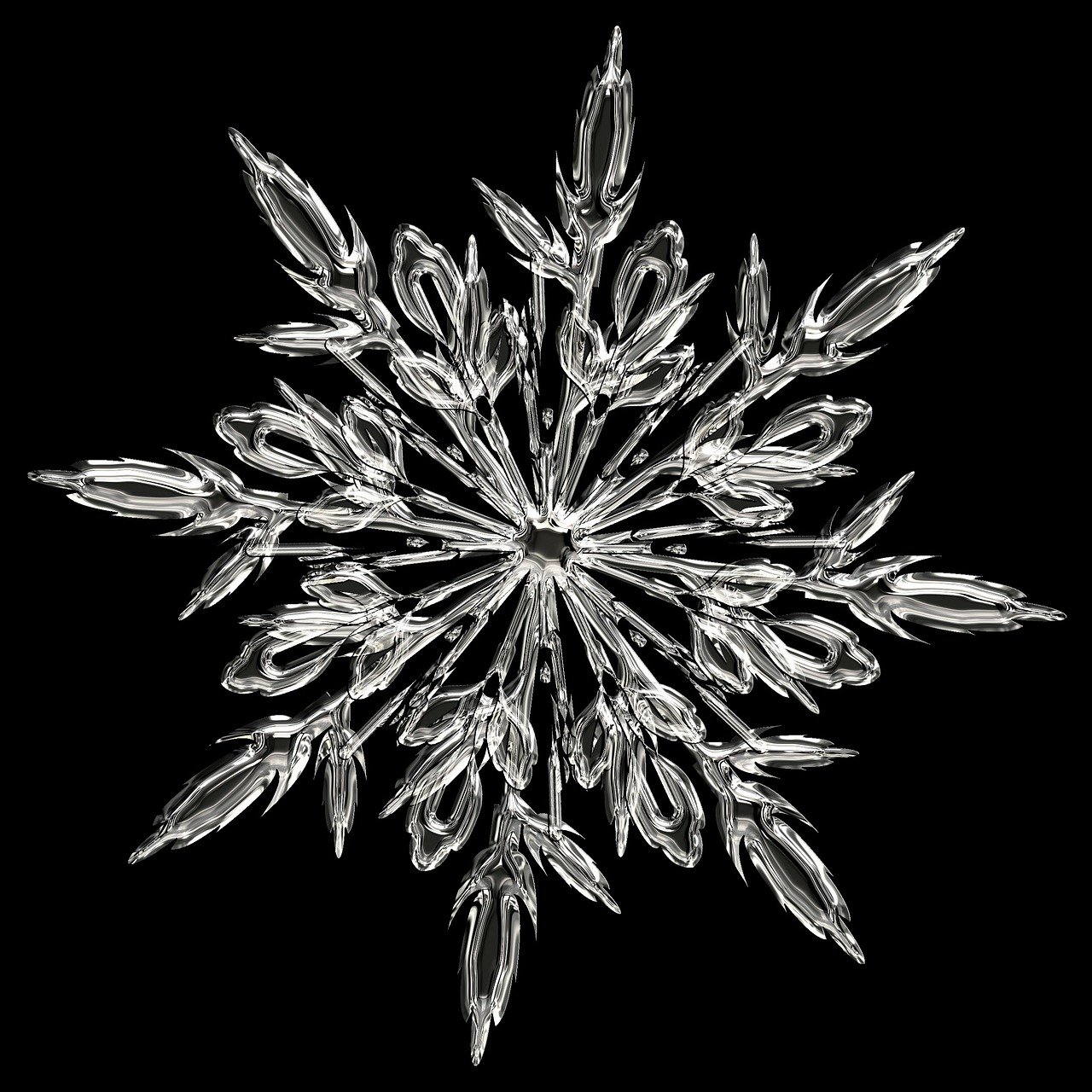 snowflake ice crystal