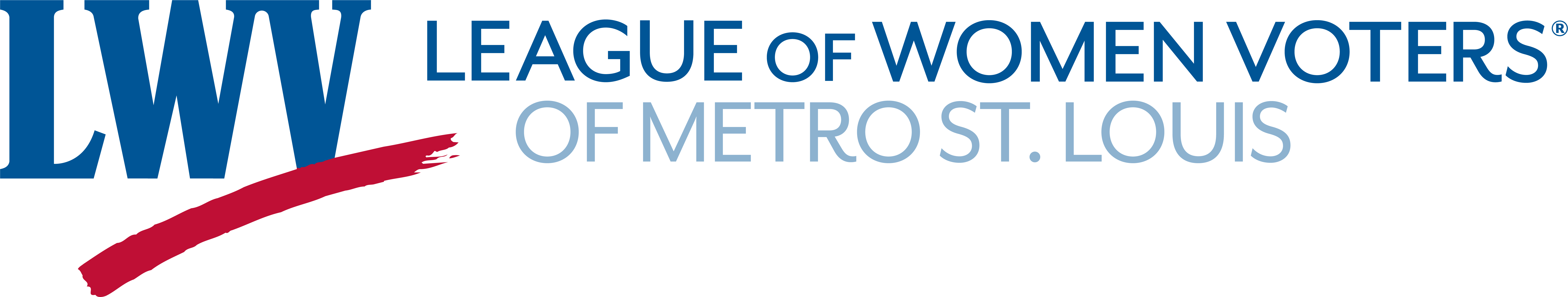 logo for the League of Women Voters of metro St Louis