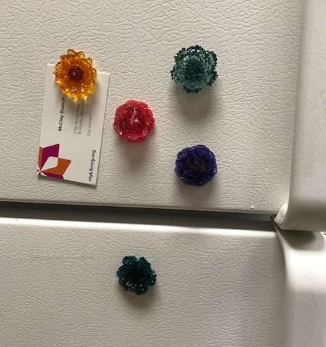 resin crafts fridge magnets