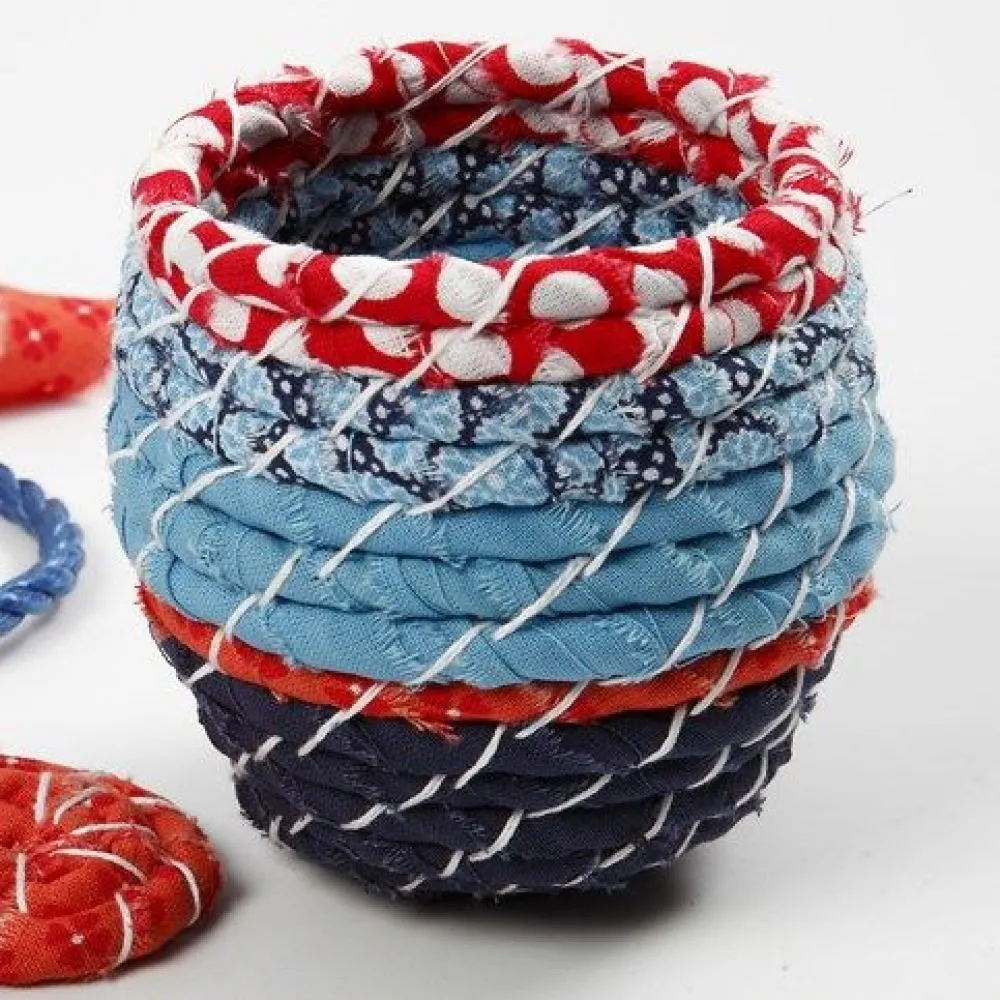 Fabric Coil Basket